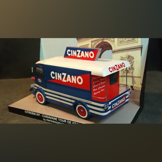 Автомобиль Citroen HY Cinzano 1965 Tour de France