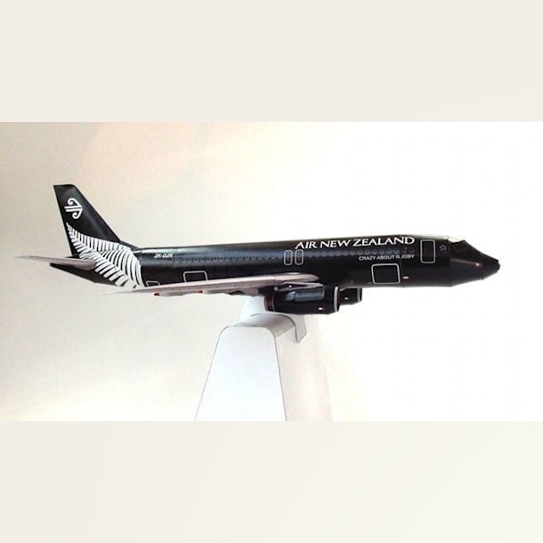 Бумажная модель Авиалайнер Airbus A320 Air New Zealand