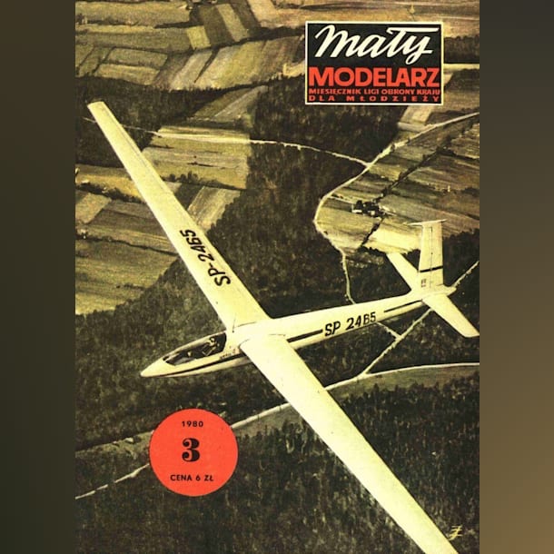 Журнал Maly Modelarz - 3/1980 - Планер SZD-31 Zefir 4