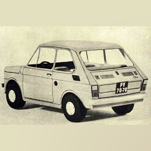 Журнал Maly Modelarz - 10/1973 - Автомобиль Fiat 126p