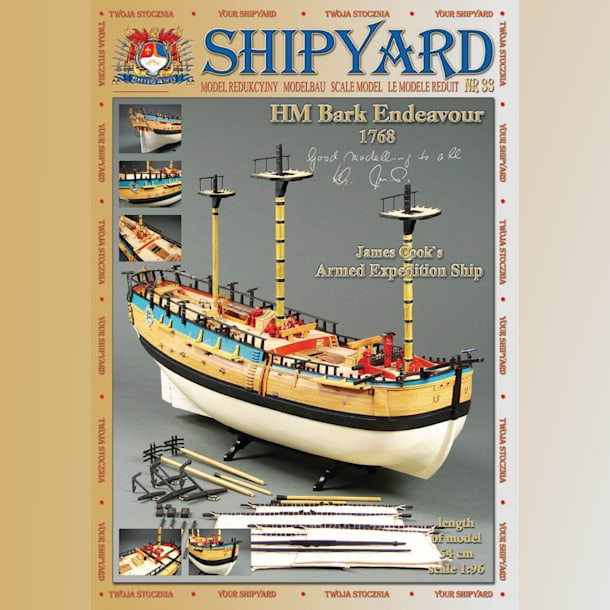 Журнал Shipyard - 33 - Парусный корабль HMВ Endeavour (1768)