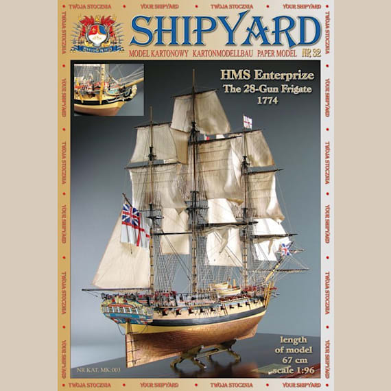 Shipyard - 32 - Фрегат HMS Enterprise (1774)