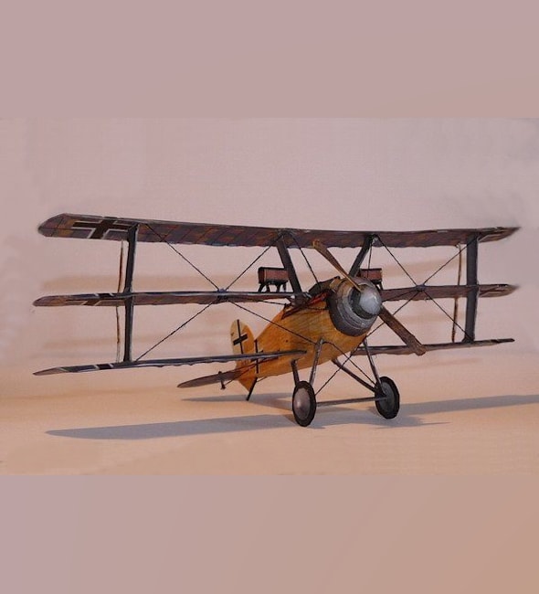 Бумажная модель Истребитель Albatros D.II