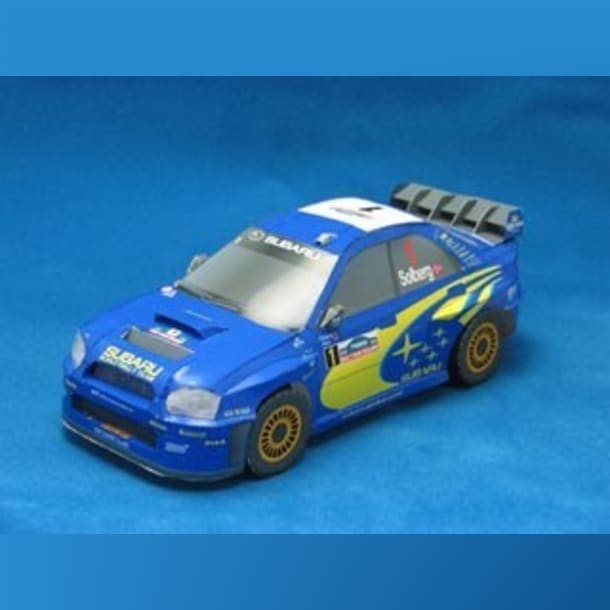 Бумажная модель Автомобиль Subaru Impreza WRC 2004