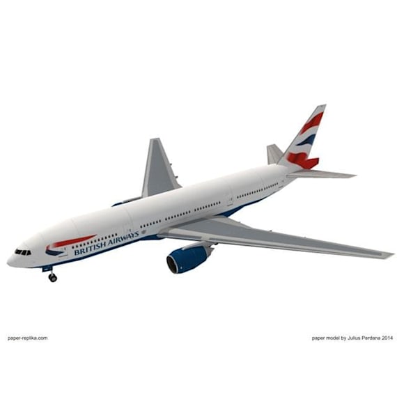 Авиалайнер Boeing 777 British Airways