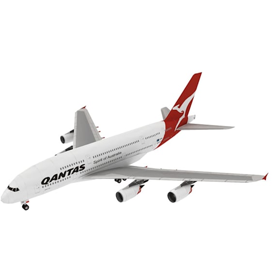 Авиалайнер Airbus A380 Qantas Airways