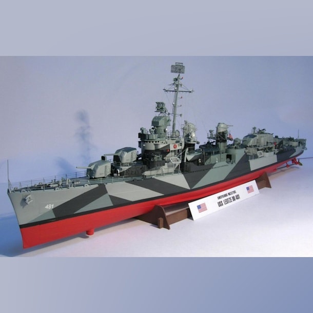 Журнал Modelik - 6/2001 - Эсминец USS Leutze