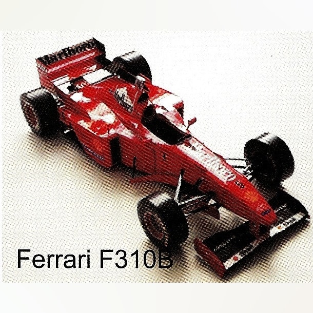 Журнал Бумажное моделирование - 98 - Гоночный автомобиль Ferrari F310B