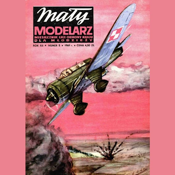 Maly Modelarz - 5/1969 - Бобардировщик PZL-23B Karas