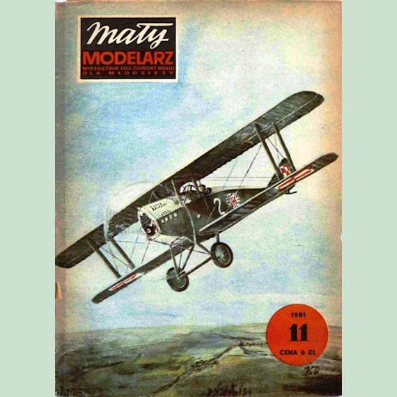 Maly Modelarz - 11/1981 - Истребитель Ansaldo 1.A Balilla