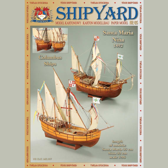 Shipyard - 36 - Каракка Санта-Мария и каравелла Нинья (1492)