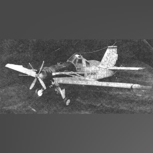 Журнал Maly Modelarz - 10/1981 - Сельскохозяйственный самолет PZL-106 Kruk