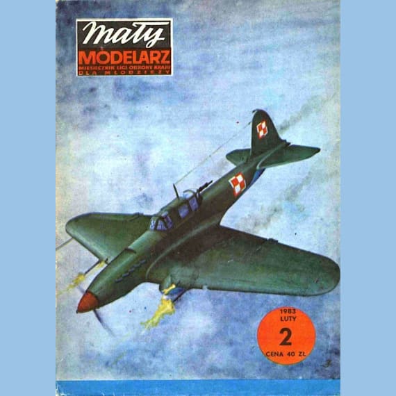 Maly Modelarz - 2/1983 - Штурмовик Ил-2