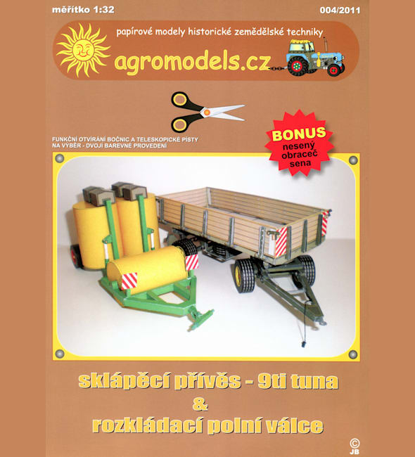 Журнал Agromodels - 04 - Прицеп тракторный самосвальный и складные полевые катки