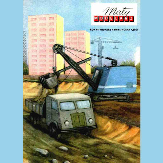 Maly Modelarz - 5/1964 - Стройплощадка