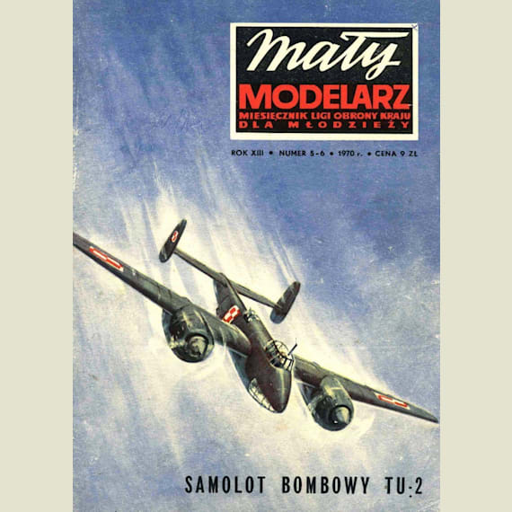 Maly Modelarz - 5-6/1970 - Бомбардировщик Ту-2