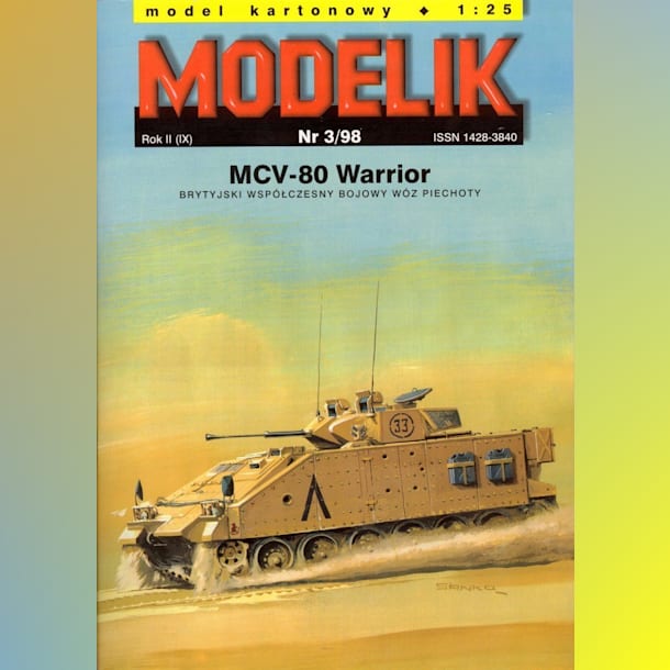 Журнал Modelik - 3/1998 - Боевая машина пехоты MCV-80 Warrior