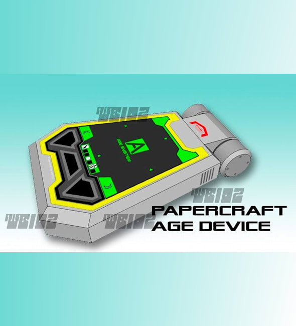 Бумажная модель Устройство AGE Device (Gundam)