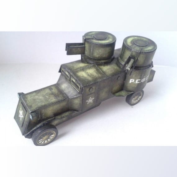 Бумажные модели машин и танков