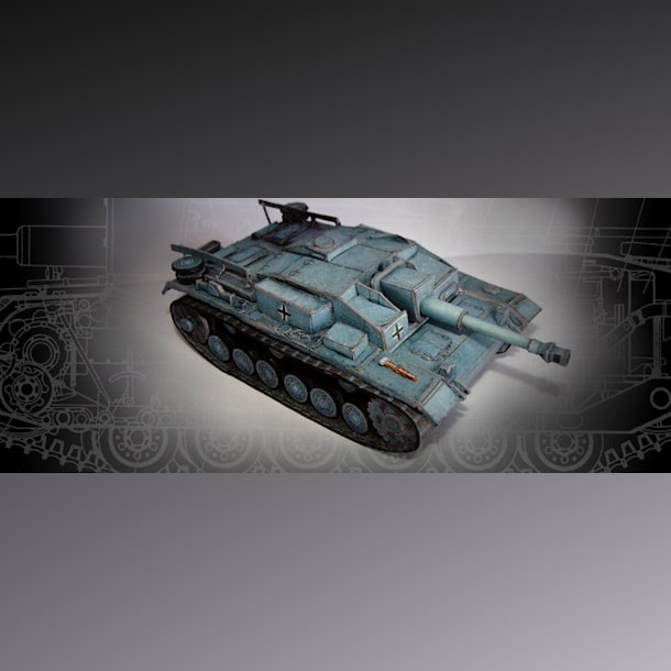 Бумажная модель Самоходная установка StuG III