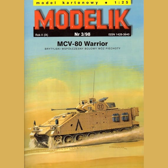 Modelik - 3/1998 - Боевая машина пехоты MCV-80 Warrior