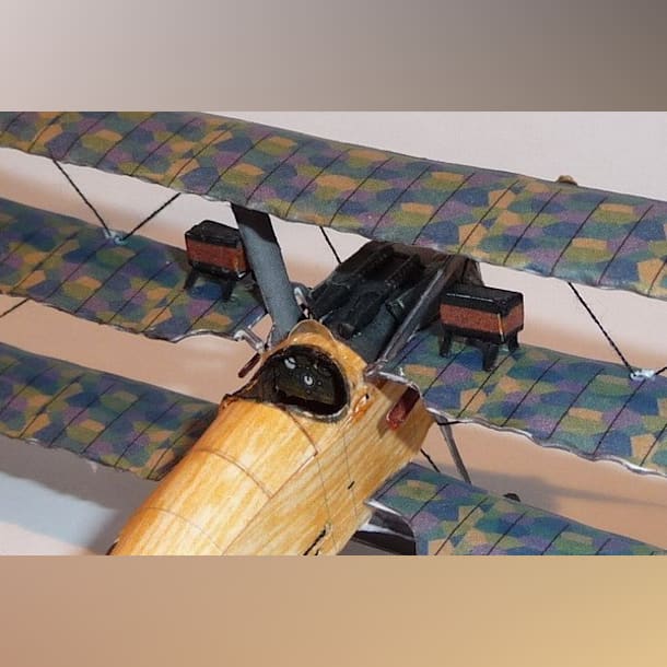 Бумажная модель Истребитель Albatros D.II