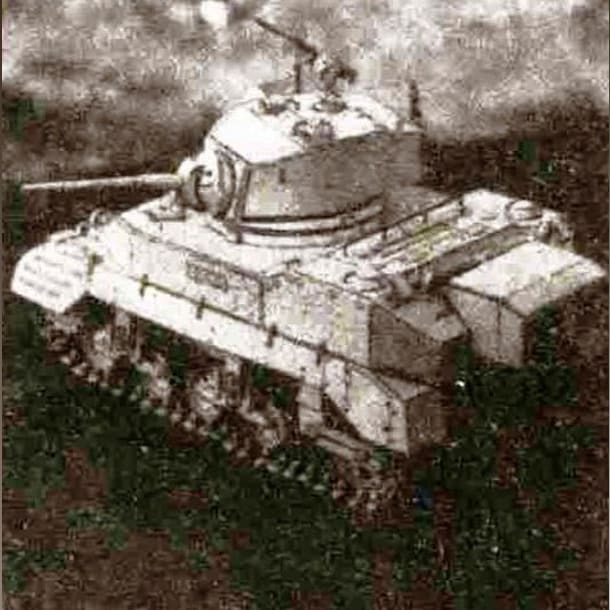 Журнал Maly Modelarz - 3/1990 - Танк M5A1 Stuart