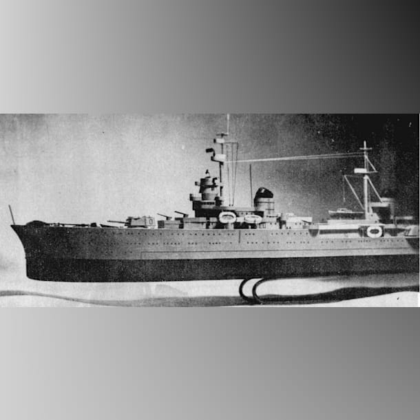 Журнал Maly Modelarz - 4/1968 - Крейсер Раймондо Монтекукколи