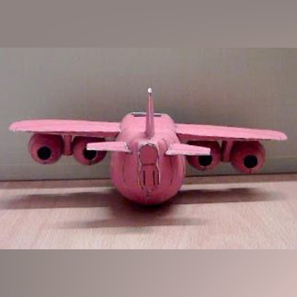 Бумажная модель Бомбардировщик Orange Star Bomber (Advance Wars)