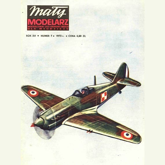 Maly Modelarz - 7/1972 - Истребитель Dewoitine D.520