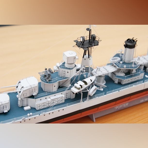 Журнал Modelik - 7/2003 - Эсминец USS Porter (DD-356)