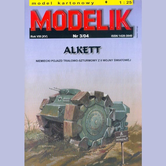 Modelik -3/2004 - Минный тральщик Alkett Minenraumer