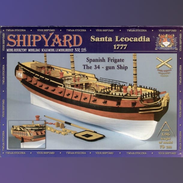 Журнал Shipyard - 28 - Фрегат Santa Leocadia (1777)