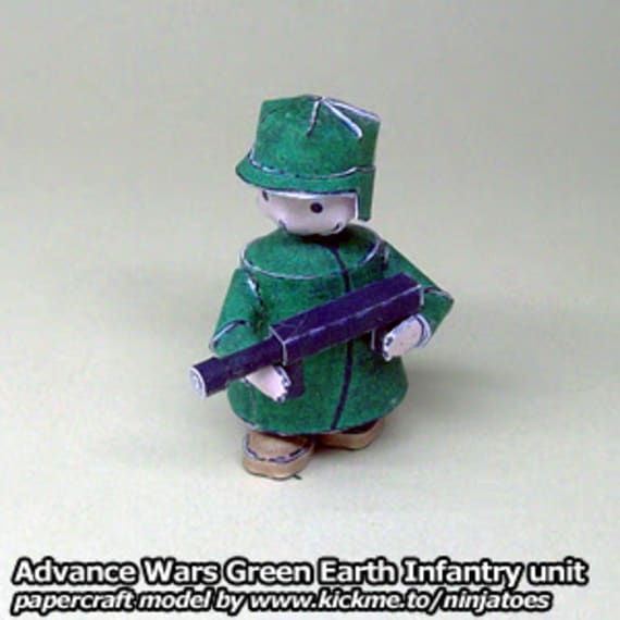 Пехотинец Green Earth Infantry (Advance Wars)