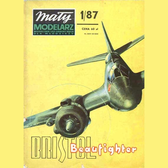 Maly Modelarz - 1/1987 - Истребитель Bristol Beaufighter