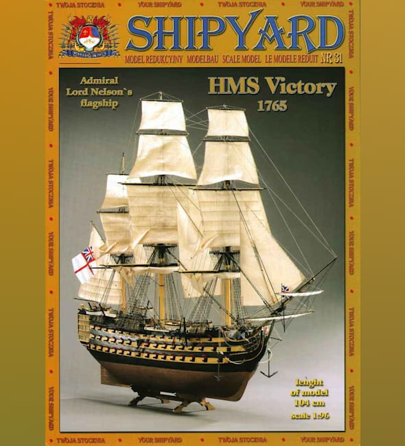 Журнал Shipyard - 31 - Линейный корабль HMS Victory (1765)