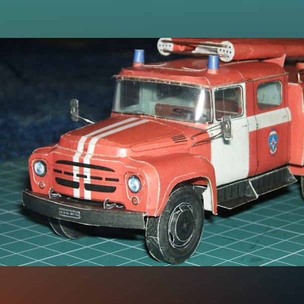 Журнал Novamodel - 22 - Пожарный автомобиль АЦ-40(130)-63А, масштаб 1:43