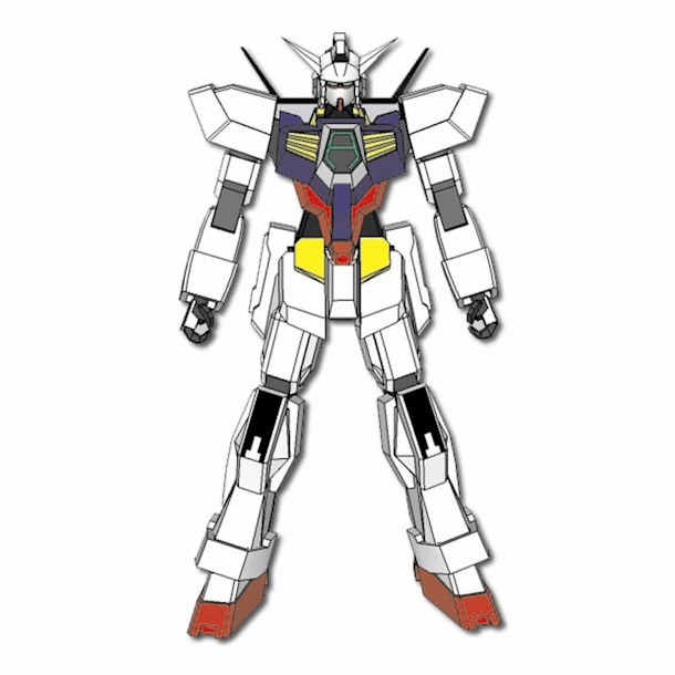 Бумажная модель Робот Gundam AGE-1 Normal (Gundam)