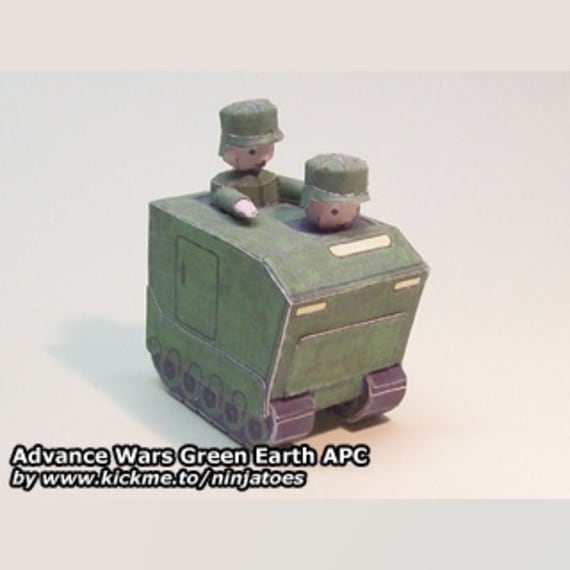 Бронетранспортер Green Earth APC (Advance Wars)