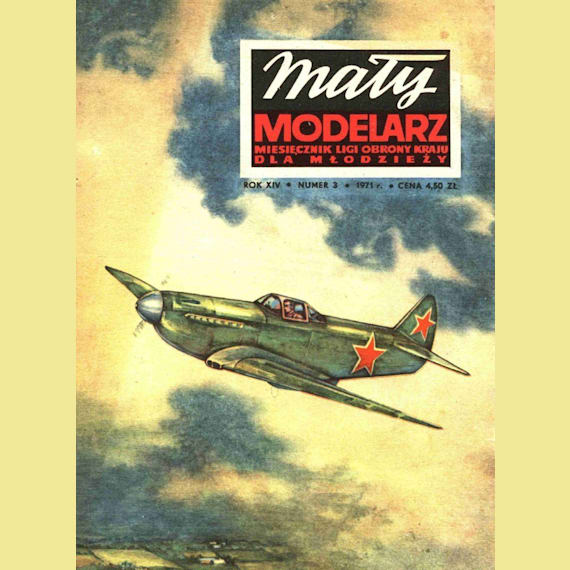 Maly Modelarz - 3/1971 - Истребитель Як-3