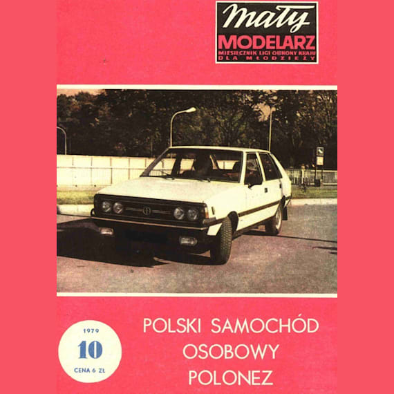 Maly Modelarz - 10/1979 - Автомобиль FSO Polonez