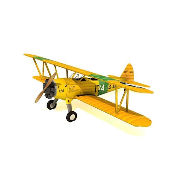 Самолет Boeing PT-17 Stearman Navy