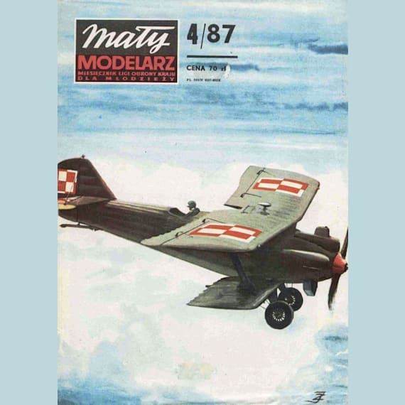 Maly Modelarz - 4/1987 - Бомбардировщик Breguet Br.19