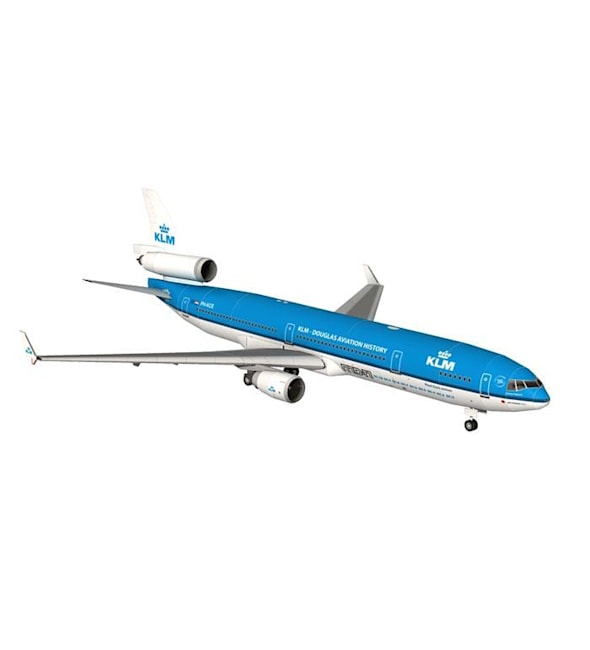 Бумажная модель Авиалайнер McDonnell Douglas MD-11 KLM