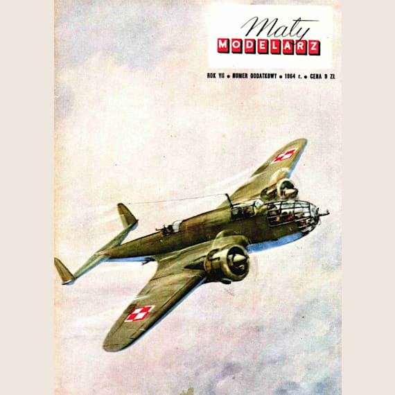 Maly Modelarz - Special 1964 - Бомбардировщик PZL P-37B Лось