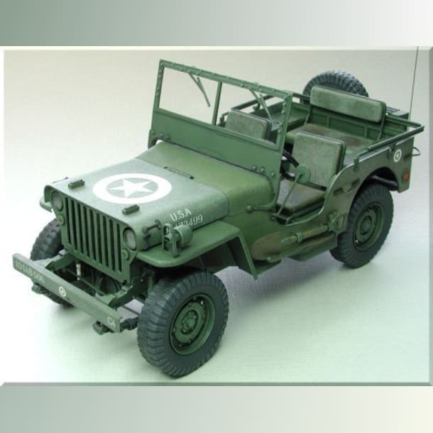 Журнал Modelik - 10/2002 - Автомобиль Willys MB