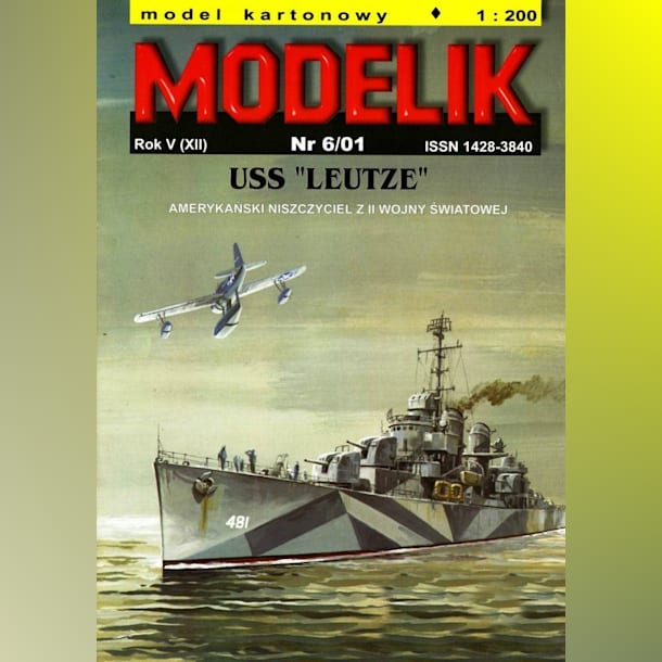 Журнал Modelik - 6/2001 - Эсминец USS Leutze