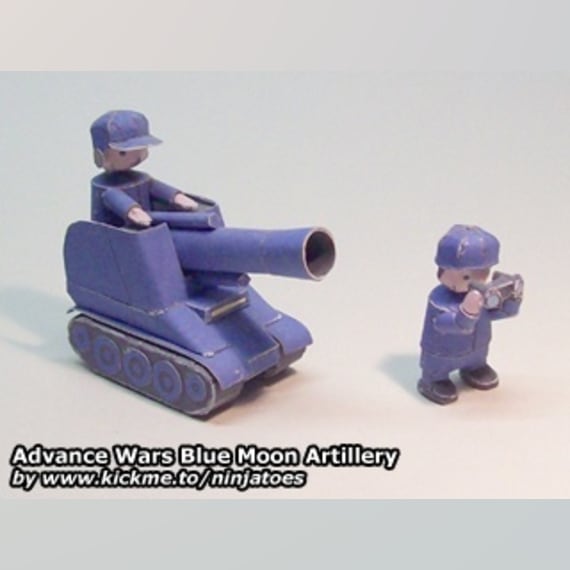 Артиллерия Blue Moon Artillery (Advance Wars)