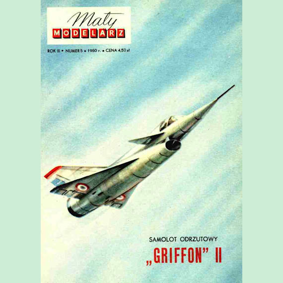 Maly Modelarz - 5/1960 - Самолет Nord 1500 Griffon II