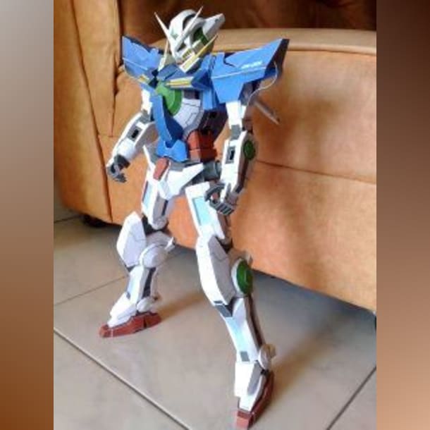 Бумажная модель Робот Gundam Exia (Gundam)